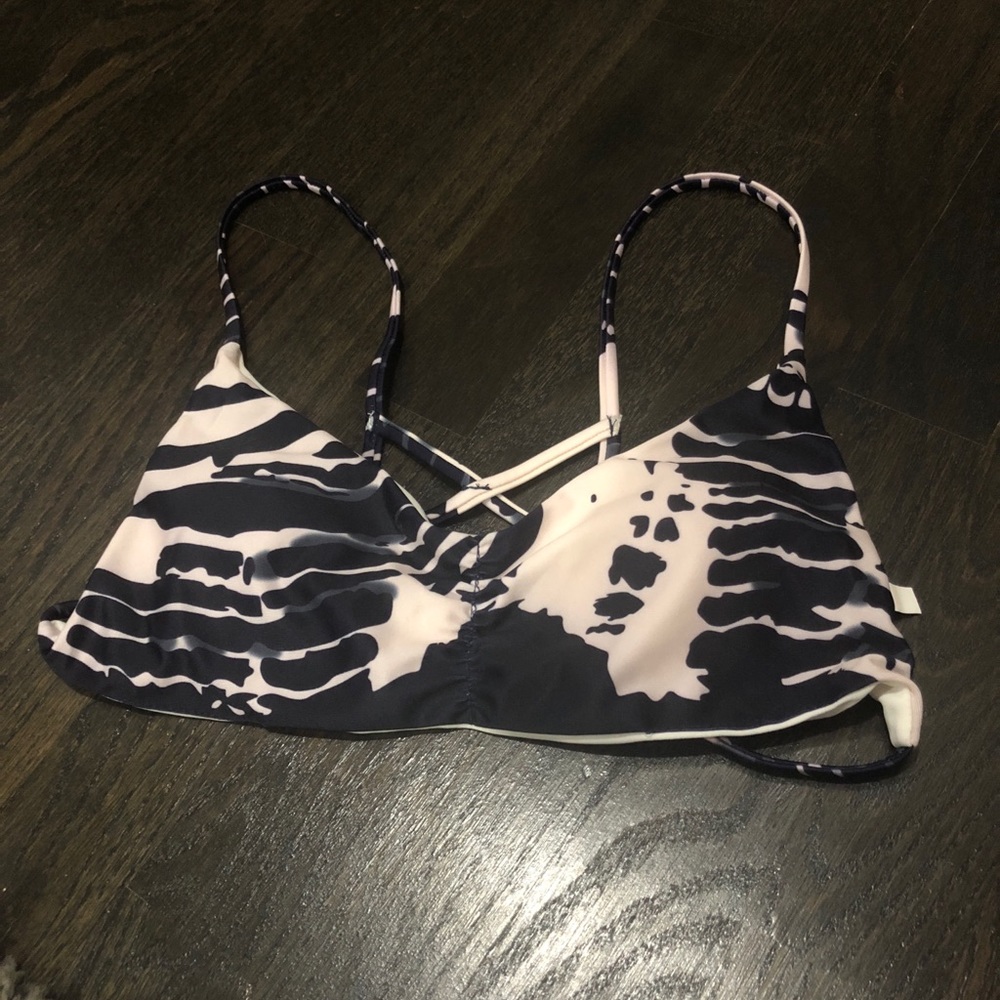 tye dye bikini top